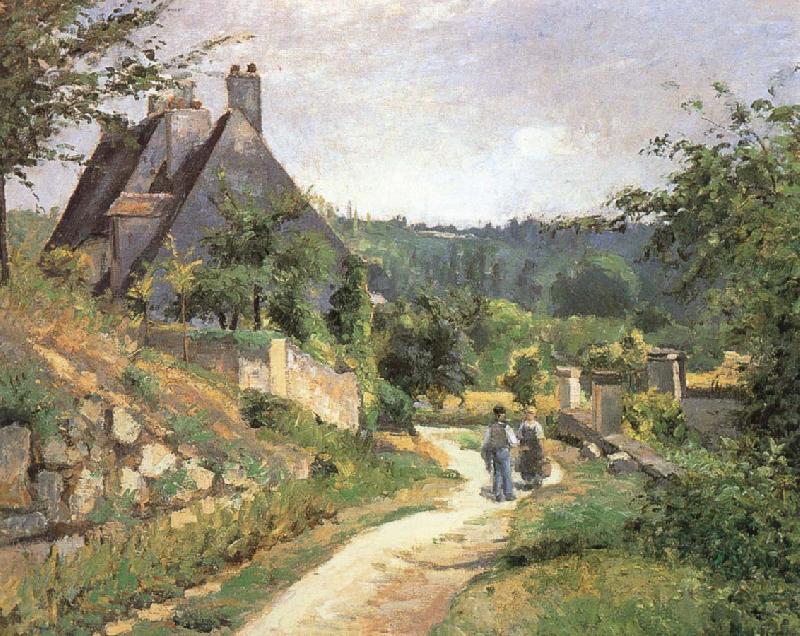 Chat in a small way those who, Camille Pissarro